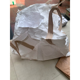 Bao tải jumbo, cẩu hàng đựng hàng 1 tấn dày dặn