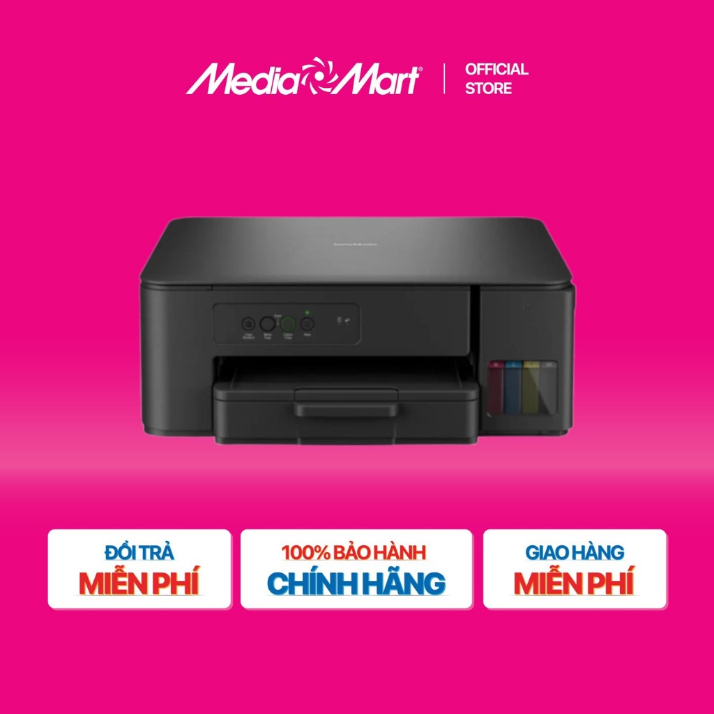 [SieuthiMediaMart] Máy in phun màu Brother DCP-T230 (In/ Copy/ Scan/ USB) BH chính hãng-Ship0đ