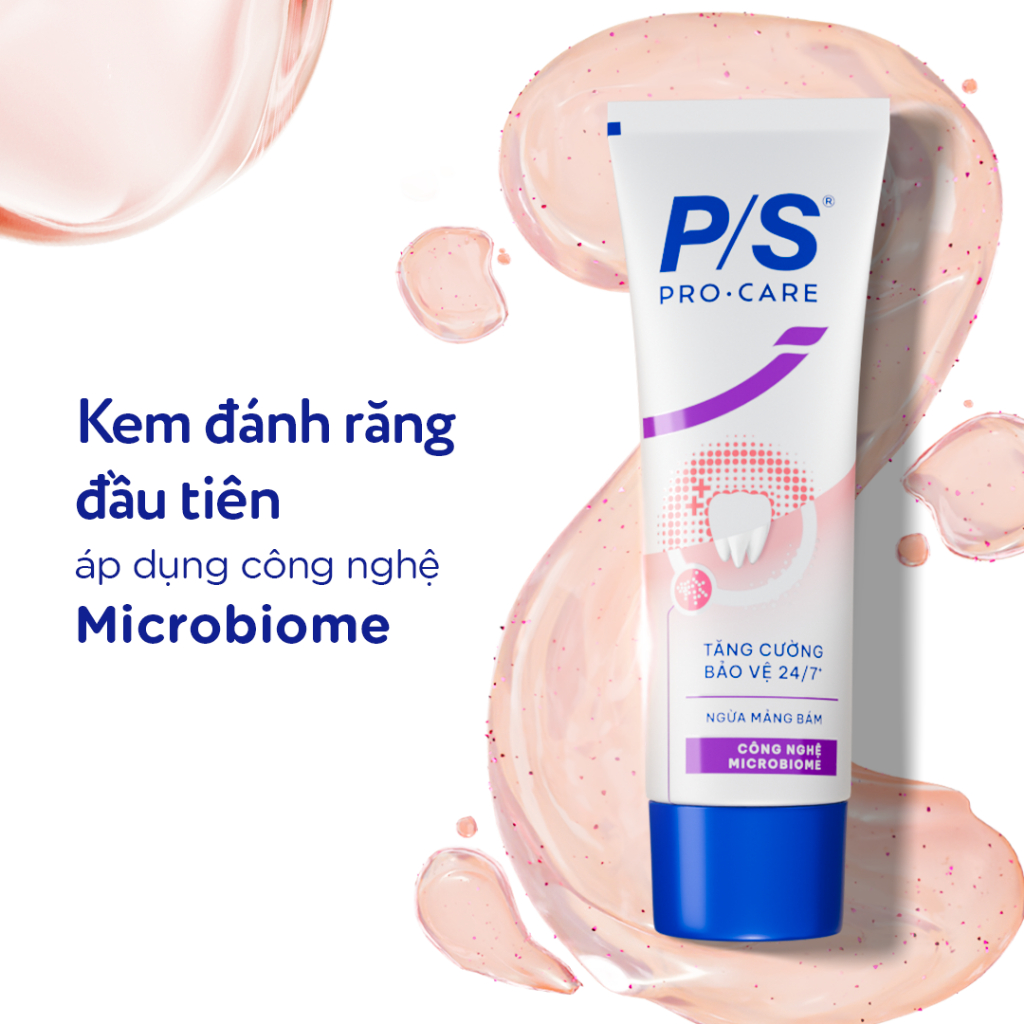[MỚI] Kem Đánh răng P/S Pro-Care với hàng tỉ ion hoạt tính hỗ trợ lợi khuẩn 150g | BigBuy360 - bigbuy360.vn