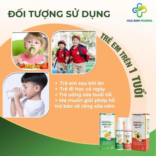 Xịt Răng Miệng Thuần Mộc Kids Cho Bé Từ 1 Tuổi – Sạch Khuẩn, Thơm Miệng, Ngừa Sâu Răng Cho Bé Yêu