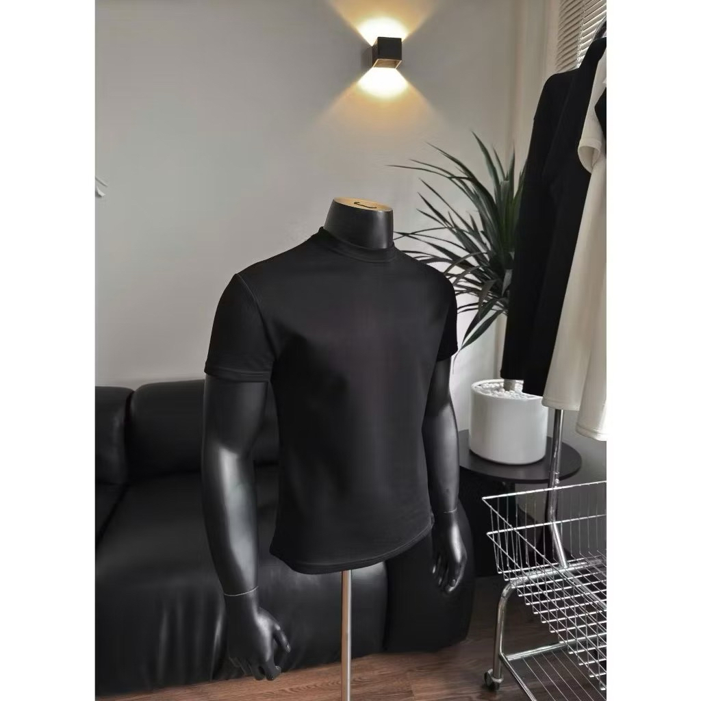 [CLEANFIT] Áo Thun Cleanfit Cổ Tròn Nam Nữ Tôn Chiều Cao Vải Chống Nhăn Form Slimfit - Áo Trơn