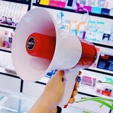 Loa bán hàng rong, hoạt động ngoài trời thông báo phóng đại âm thanh có ghi âm phát lại liên tục