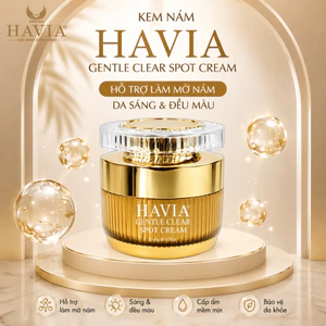 Kem Dưỡng Hỗ Trợ Cải Thiện Nám HAVIA Gentle Clear Spot Cream -Giúp Sáng Da, Giảm Thâm,Đều Màu Da