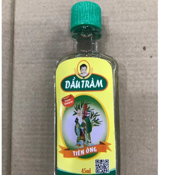 dầu tràm tiên ông (tinh chất tràm xanh, dùng để xoa bóp, cho vào nước sôi để xông, xoa ngoài da,ko xoa vào vết thương hở