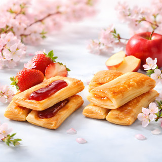 Bánh Nướng Mứt Dâu/Mứt Táo French Pie Haitai Hộp 192G - 해태)후렌치파이사과/딸기 192G