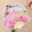 QUẠT CỔ TRANG DÂY TUYẾN - Quạt Xếp Cầm Tay Vải Lụa Nan 21cm Nhiều Mẫu Quà Tặng Xinh Xắn Hán Phục Sườn Xám Trung Hoa