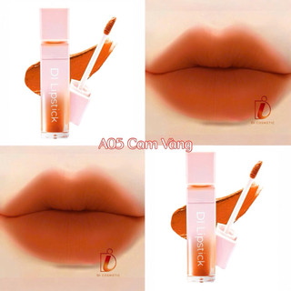 [11.11 MUA 2 TẶNG 1] A05- Cam Vàng Son Lì DI Cosmetic không chì chính hãng