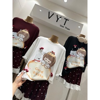 PHẠM THÙY SHOP: SET BỘ IN HÌNH CÔ GÁI GOOD TASTE HÀNG VYT