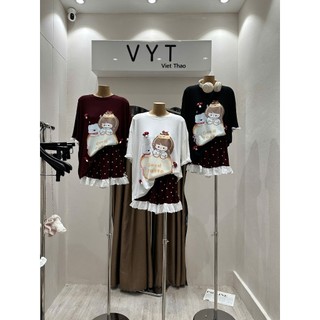 PHẠM THÙY SHOP: SET BỘ IN HÌNH CÔ GÁI GOOD TASTE HÀNG VYT