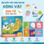 Combo 240 tờ cắt giấy thủ công cho bé kèm kéo an toàn, đồ chơi paper cut giáo dục sớm phát triển vận động