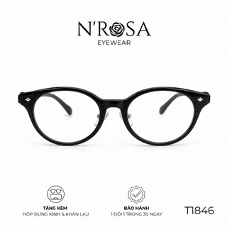 Gọng Kính Mắt Mèo N’ROSA T1846 – Nhựa Cao Cấp Thời Trang, Cá Tính Cho Nữ
