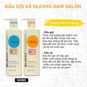 Cặp Dầu Gội Xả Olex 960ml
