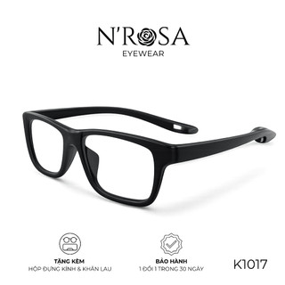 Gọng Kính Thể Thao N’ROSA K1017 – Thiết Kế Siêu Nhẹ, Chống Trượt, Form Vuông Mạnh Mẽ