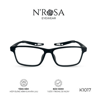 Gọng Kính Thể Thao N’ROSA K1017 – Thiết Kế Siêu Nhẹ, Chống Trượt, Form Vuông Mạnh Mẽ