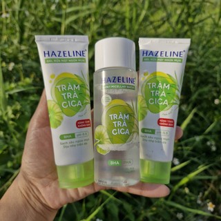 Combo 3 Món cho nữ: 2 Tuýp sữa rửa mặt Hazeline 40g+ 1 Chai tẩy trang Hazeline 100ml-Hàng Khuyến mãi