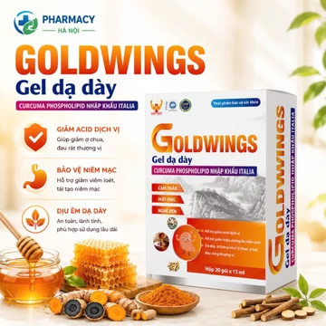 [ CHÍNH HÃNG ] Gel Dạ Dày Goldwings hỗ trợ giảm trào ngược dạ dày, viêm loét dạ dày thực quản