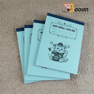 Hợp Đồng CẦM ĐỒ, Biên Nhận CẦM ĐỒ - 2 Liên - KHỔ A5 - GIẤY TỐT - 2 Liên/ 50 bộ++++