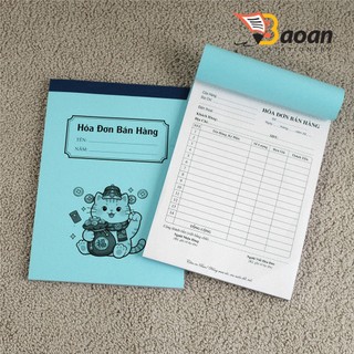Hóa đơn bán hàng khổ A5 loai 1 liên / 2 liên/ 50 bộ + Hoá Đơn Bán Lẻ A5 + Biên Lai Thu Tiền / 50 bộ++++++