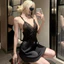Váy Ngủ Lụa Hở Lưng Kiểu Dáng Sexy Gợi Cảm Quyến Rũ