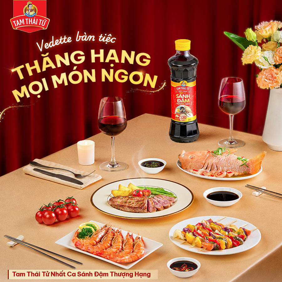 Nước Tương Tam Thái Tử Nhất Ca Sánh Đậm 500Ml