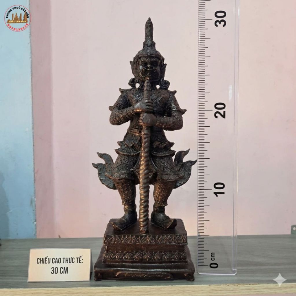 Tượng Trang Trí Để Bàn Làm Việc Mẫu Wessuwan 30cm Tạo Điểm Nhấn Sang Trọng và Cảm Giác Bình Yên