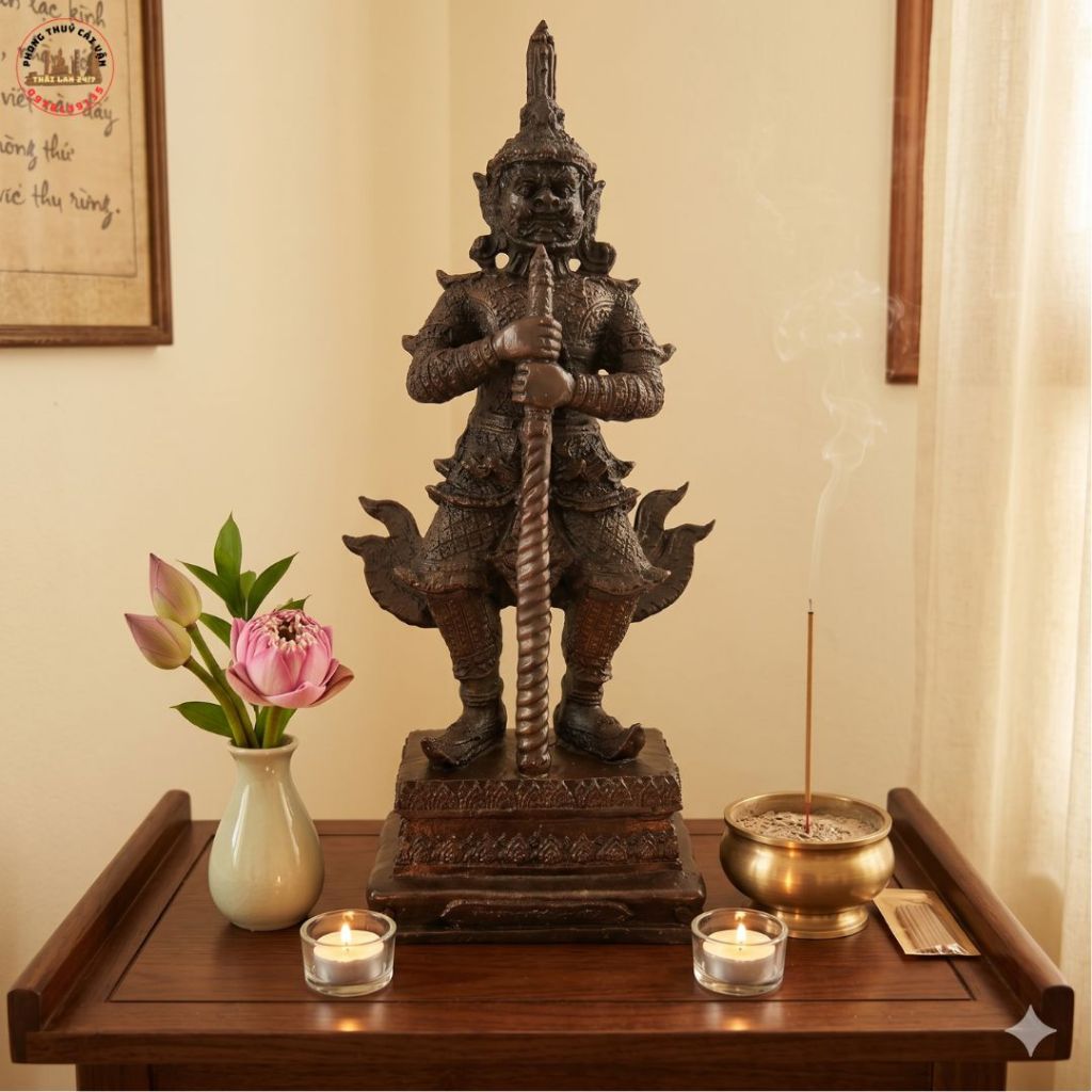 Tượng Decor Mini Wessuwan Thailand 30cm Vật Trang Trí Cá Nhân Mang Lại Cảm Giác Bình Yên