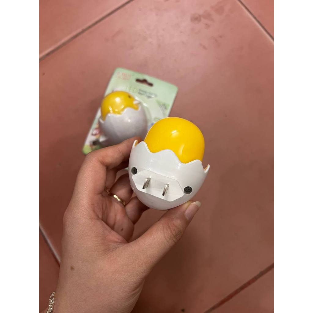 Đèn ngủ LED, đèn ngủ mini gà con cảm biến ánh sáng cắm điện cho bé