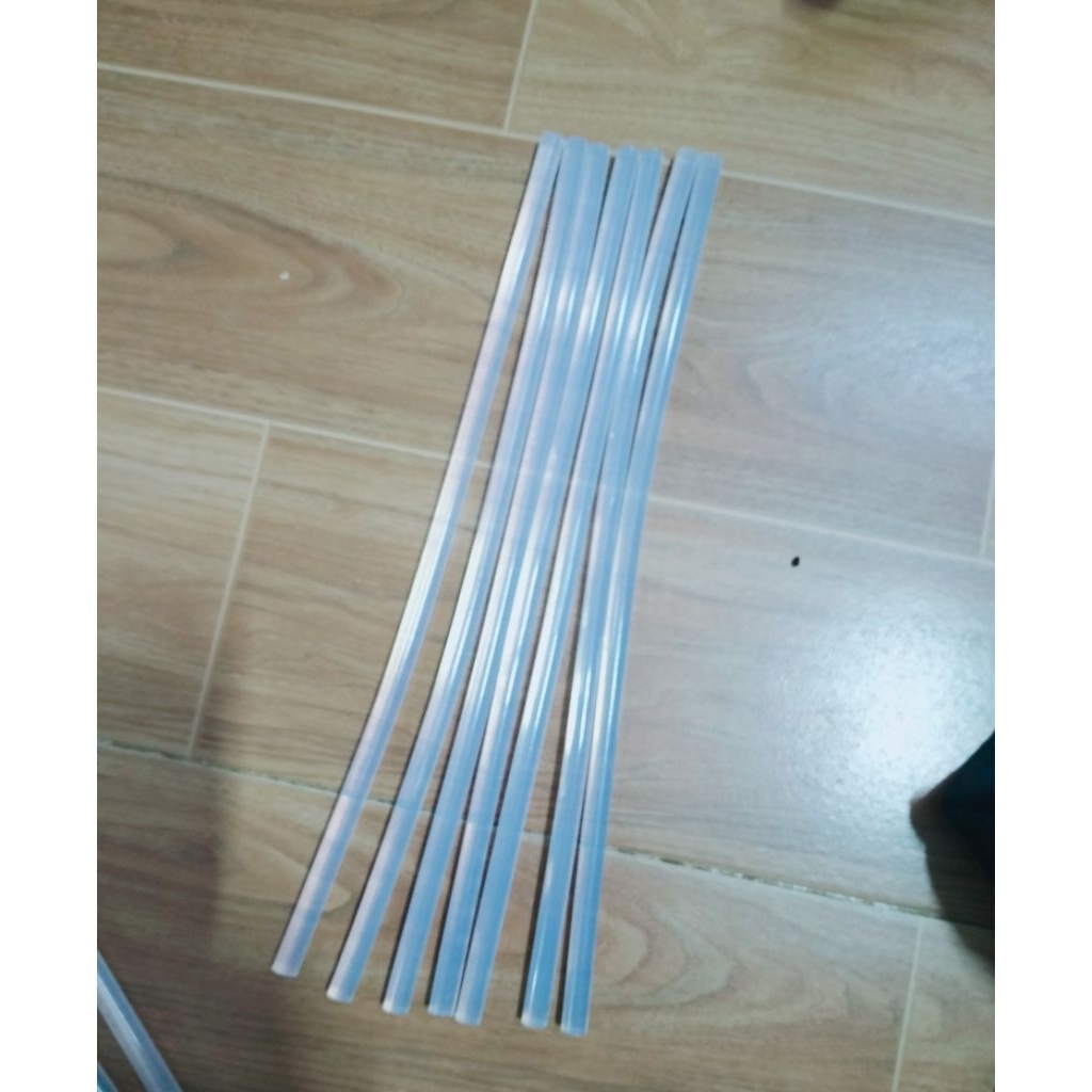 Keo nến, keo silicon, keo nến nhỏ, 5/10/20 cây, keo trong dính tốt dày 7mm