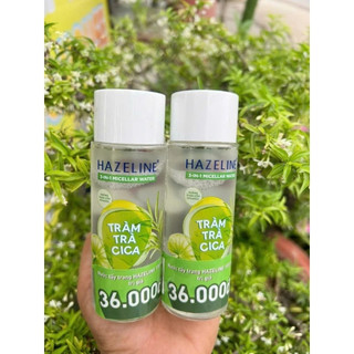 Combo 4 món: 2 Chai nước tẩy trang Hazeline 100ml + 2 Bông tẩy trang Calla 30 miếng