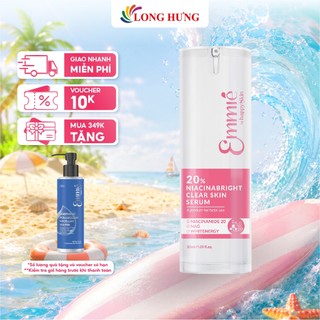 Tinh chất làm sáng mờ thâm Emmié By Happyskin 20% Niacinabright Clear Skin Serum (30ml)