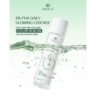 8% PHA Daily Glowing Essence 150 ml - Nước dưỡng sáng, tẩy TBC, ngừa mụn cho da Bibala