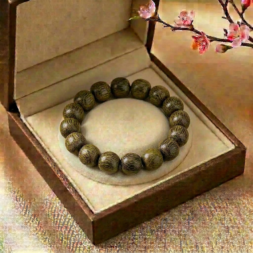 [𝐒𝐀𝐋𝐄] Vòng tay trầm hương mang lại may mắn, bình an cho người đeo 𝐊𝐈𝐌 𝐓𝐇À𝐍𝐇 𝐁Ả𝐎