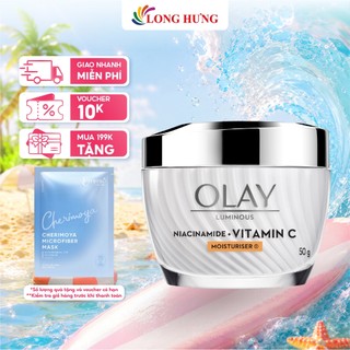 Kem dưỡng trắng da Olay Luminous Niacinamide + AHA Moisturiser (50g)