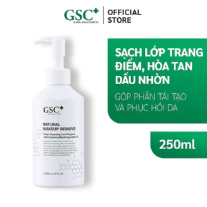 GSC Natural Makeup Remove (250ml) Dầu Tẩy Trang GSC