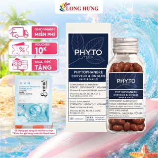 Viên uống mọc tóc Phyto Phytophanere Hair + Nails (120 viên)