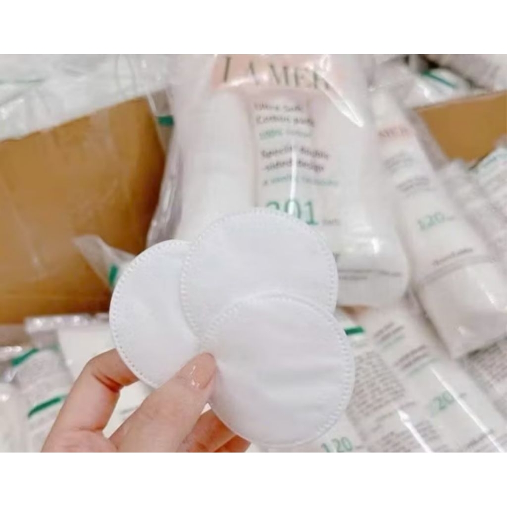 Bông Tẩy Trang La Mer Ultra-Soft Cotton Pads (201 Miếng) - 100% Cotton Tự Nhiên