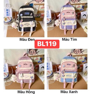 [Hami] Balo Học Sinh Ulzzang Đi Học Đi Chơi Hàn Quốc BL119