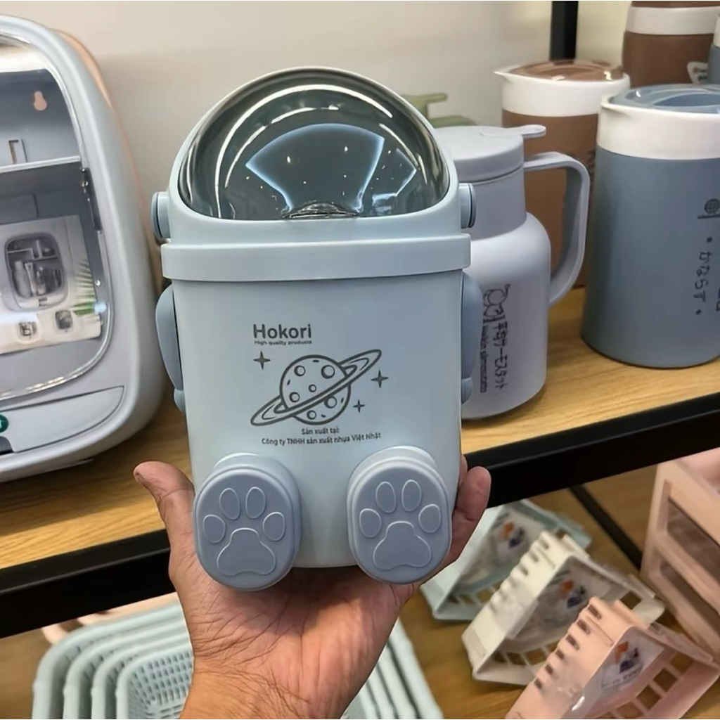 Thùng Rác Mini Để Bàn HOKORI