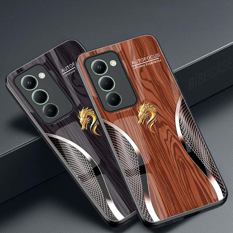 Ốp Lưng Cho XIAOMI REDMI 15 Mặt lưng kính cường lực, Sang Trọng, Chống Trầy, Bảo Vệ Toàn Diện