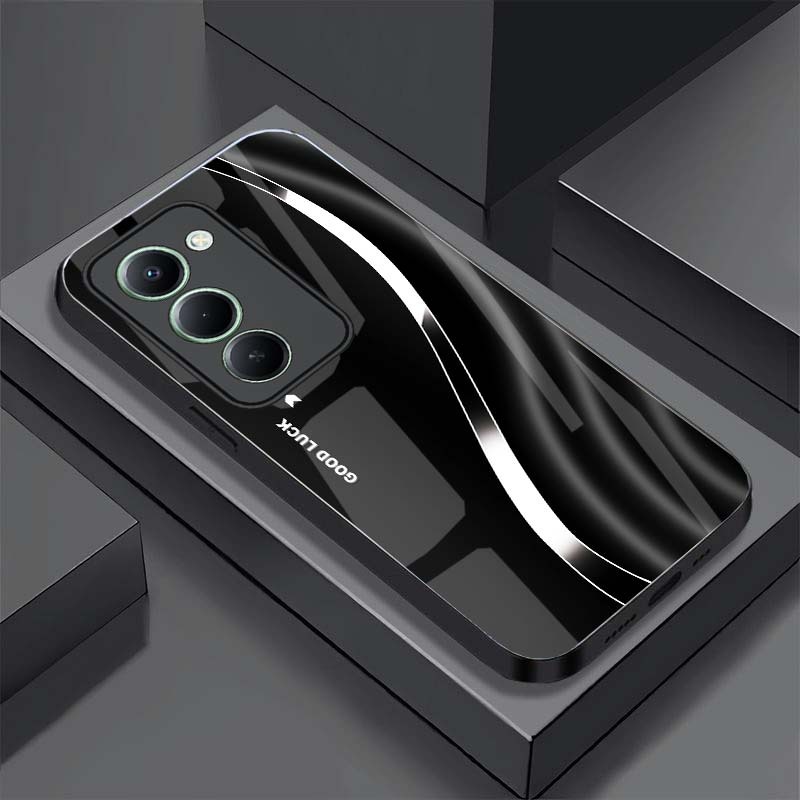 Ốp Lưng Cho XIAOMI REDMI 15 Mặt lưng kính cường lực, Sang Trọng, Chống Trầy, Bảo Vệ Toàn Diện