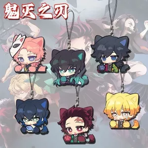 Móc khóa Kimetsu no Yaiba acrylic hình sao anime Demon Slayer Muichiro dễ thương phụ kiện treo balo quà tặng khoá