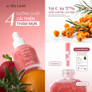 Serum Viên Nang Dưỡng Trắng Căng Bóng Daoida Glow White Capsule Serum (30ml)