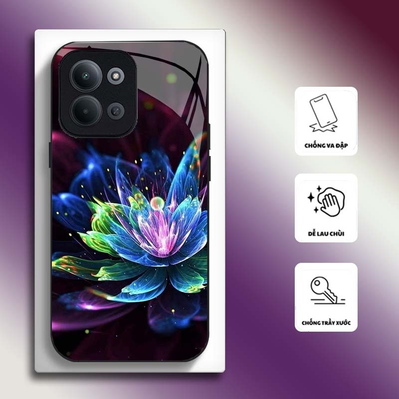 Ốp Lưng cho XIAOMI REDMI 15C 4G Hoa Sen Nghệ Thuật – Thiết Kế Sang Trọng, Chống Trầy Xước Cao Cấp