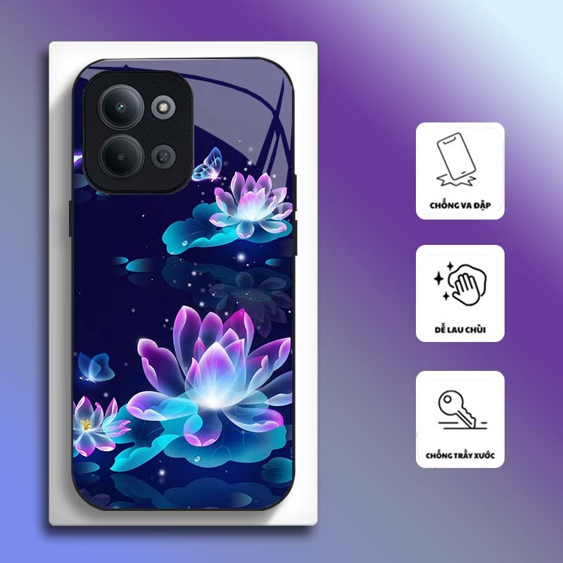 Ốp Lưng cho XIAOMI REDMI 15C 4G Hoa Sen Nghệ Thuật – Thiết Kế Sang Trọng, Chống Trầy Xước Cao Cấp