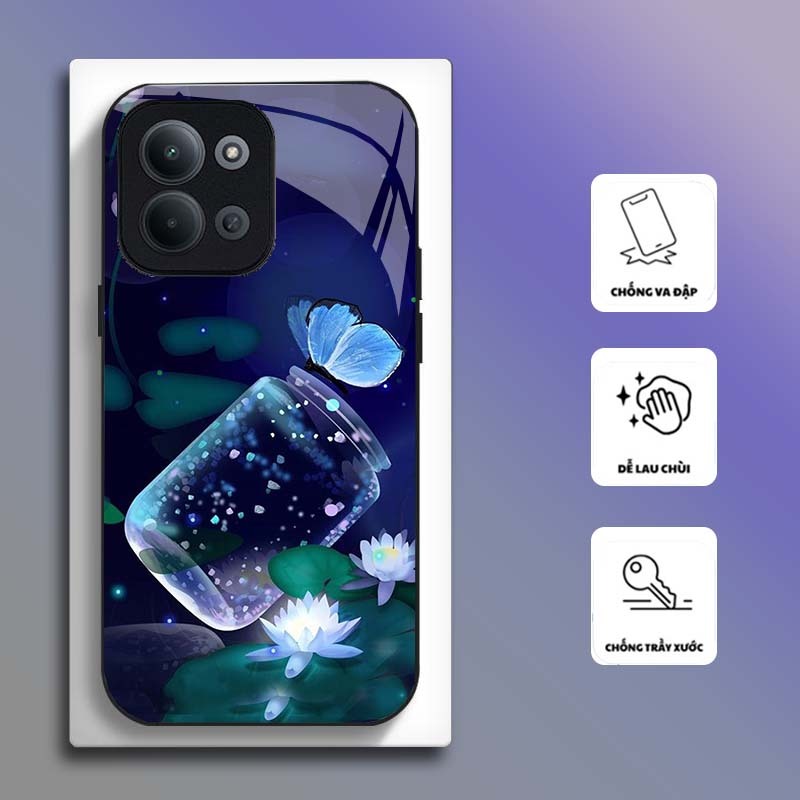 Ốp Lưng cho XIAOMI REDMI 15C 4G Hoa Sen Nghệ Thuật – Thiết Kế Sang Trọng, Chống Trầy Xước Cao Cấp