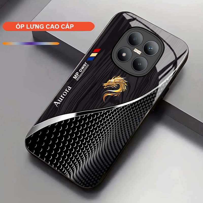 Ốp Lưng Cho XIAOMI REDMI NOTE 15/ NOTE 15 PRO Cao Cấp – Thiết Kế Rồng Vàng May Mắn, Sang Trọng, Chống Trầy, Bền Đẹp