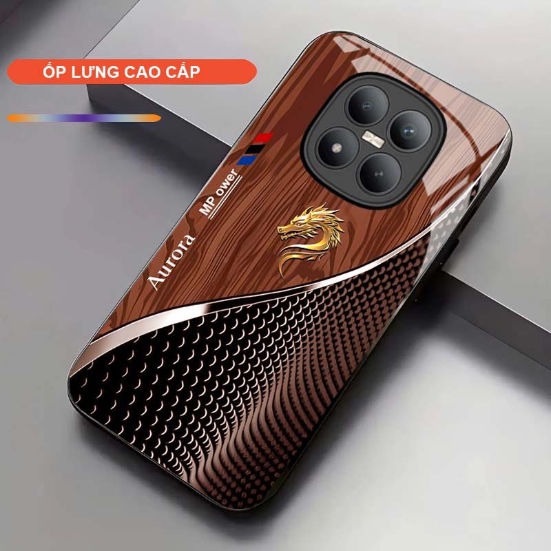 Ốp Lưng Cho XIAOMI REDMI NOTE 15/ NOTE 15 PRO Cao Cấp – Thiết Kế Rồng Vàng May Mắn, Sang Trọng, Chống Trầy, Bền Đẹp