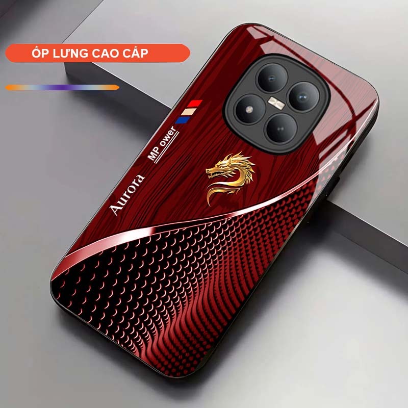 Ốp Lưng Cho XIAOMI REDMI NOTE 15/ NOTE 15 PRO Cao Cấp – Thiết Kế Rồng Vàng May Mắn, Sang Trọng, Chống Trầy, Bền Đẹp