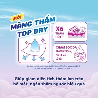 (Tặng 3 gói khăn ướt bobby 100m không hương) Tã quần Bobby Ultra+ M96/ L88/ XL74/ XXL68 miếng