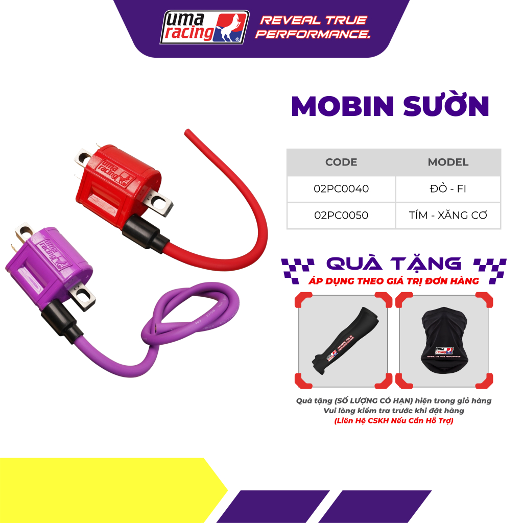 Mobin Sườn UMA Racing Chính Hãng – Phụ Tùng Nâng Cấp Vận Hành Toàn Diện